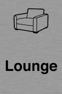 Dementia lounge sign